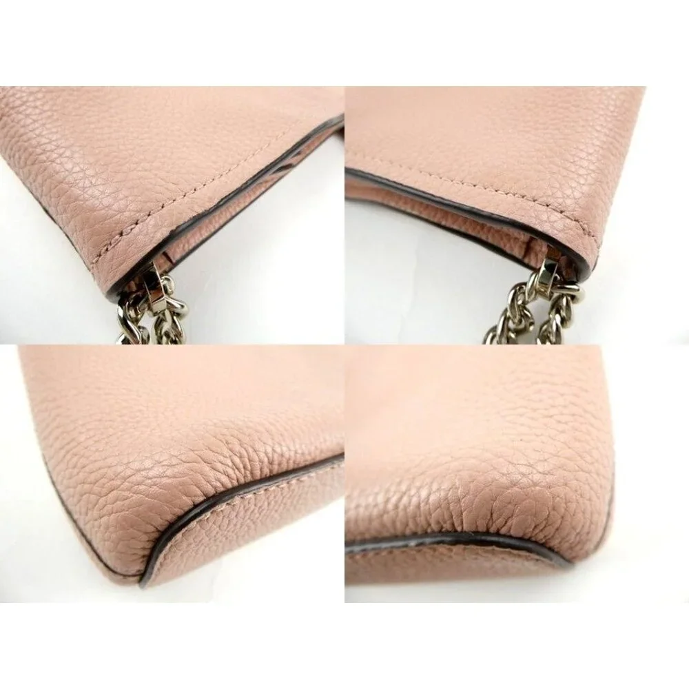 Kate Spade New York Polly Pink Leather Crossbody‎ Shoulder Bag